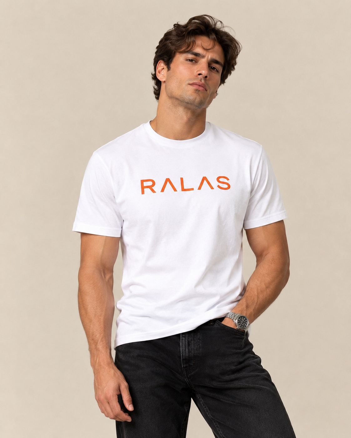RALAS White Athlete T-Shirt