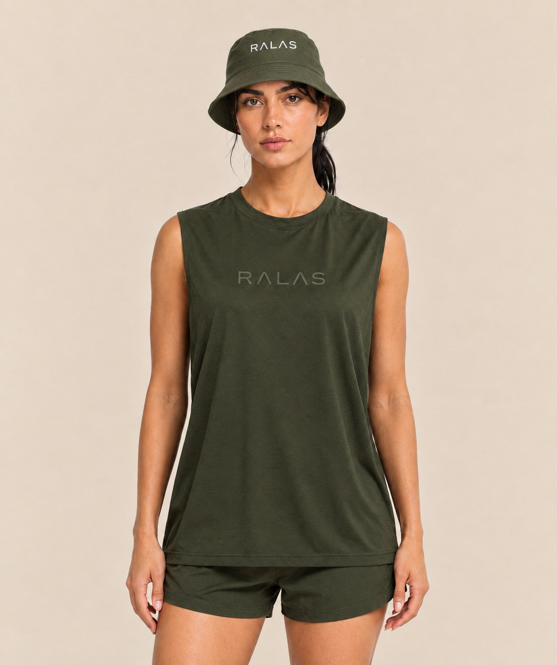 RALAS Green Bucket Hat