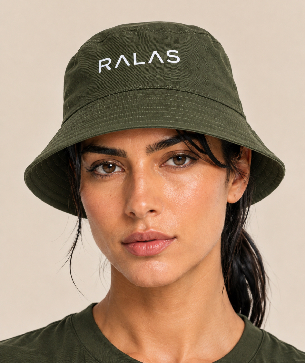 RALAS Green Bucket Hat